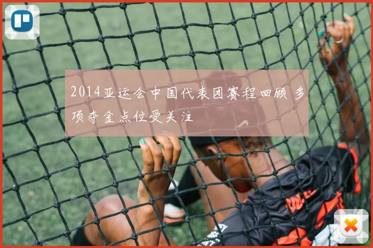 2014亚运会中国代表团赛程回顾 多项夺金点位受关注